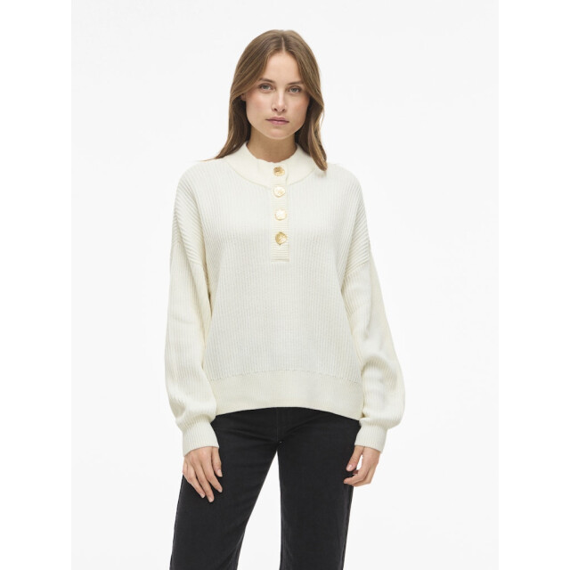 Vila 14106387 viching crew neck l/s knit top 14106387 large