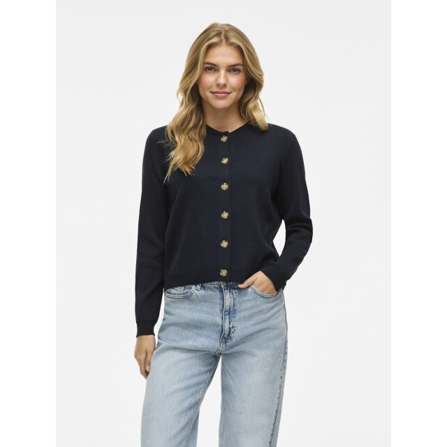 Vila 14106430 viostria o-neck l/s cardigan noos 14106430 large