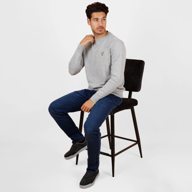 Q1905 Trui felland midden melange QM2344235-120-1 large