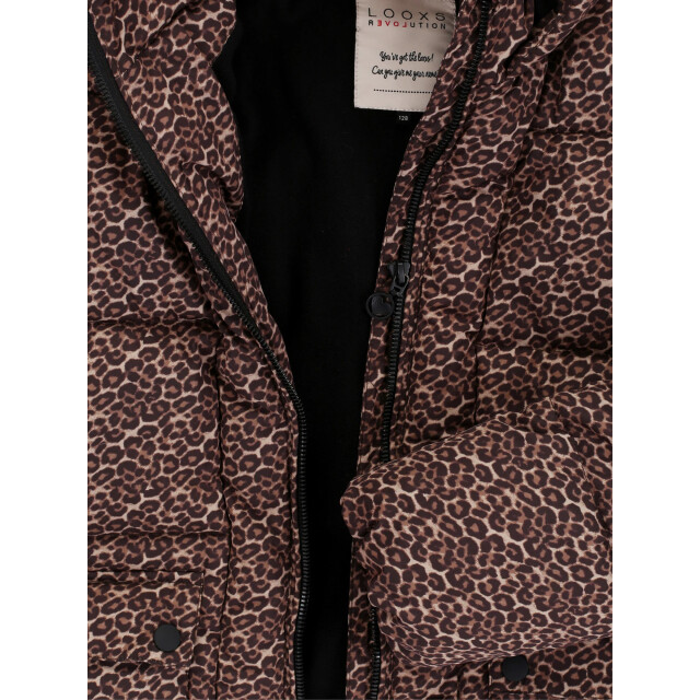 Looxs Revolution Winterjas little panther voor meisjes in de kleur 2531-7211-925 large