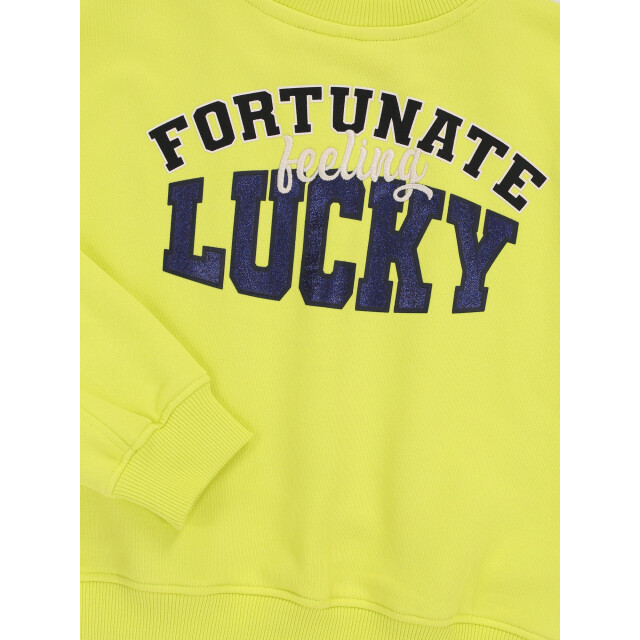 Looxs Revolution Sweater lime voor meisjes in de kleur 2531-5307-299 large