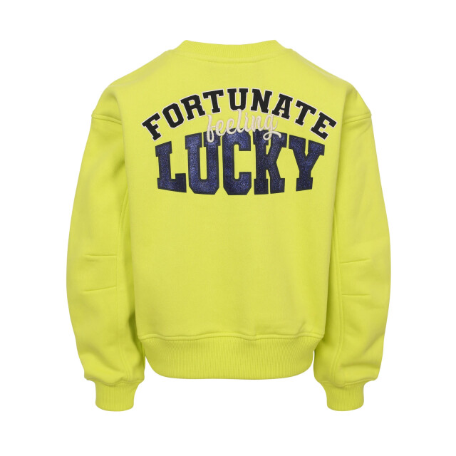 Looxs Revolution Sweater lime voor meisjes in de kleur 2531-5307-299 large