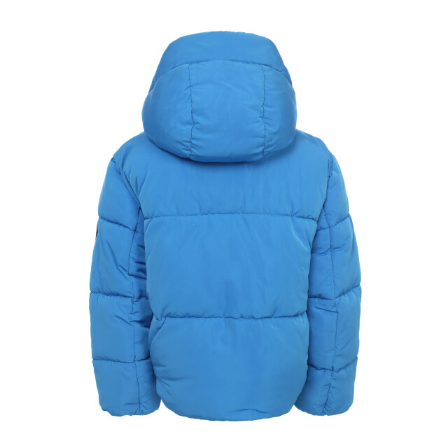 Looxs Revolution Bomber hooded winterjas blue voor meisjes in de kleur 2531-5255-129 large