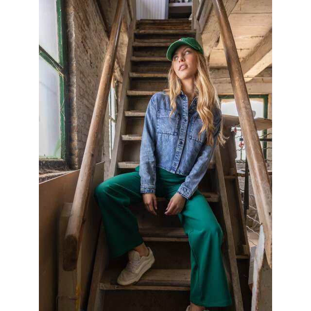 Looxs Revolution Denim lyocell blouse voor meisjes in de kleur 2531-5145-165 large