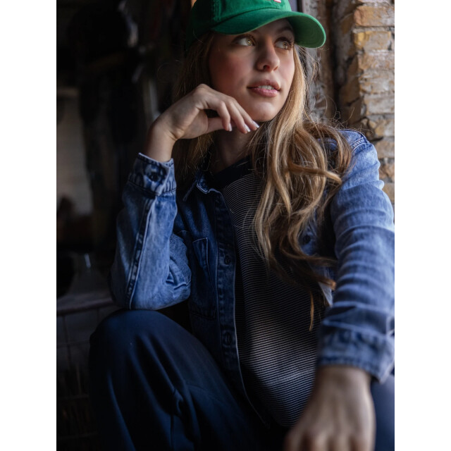 Looxs Revolution Denim lyocell blouse voor meisjes in de kleur 2531-5145-165 large