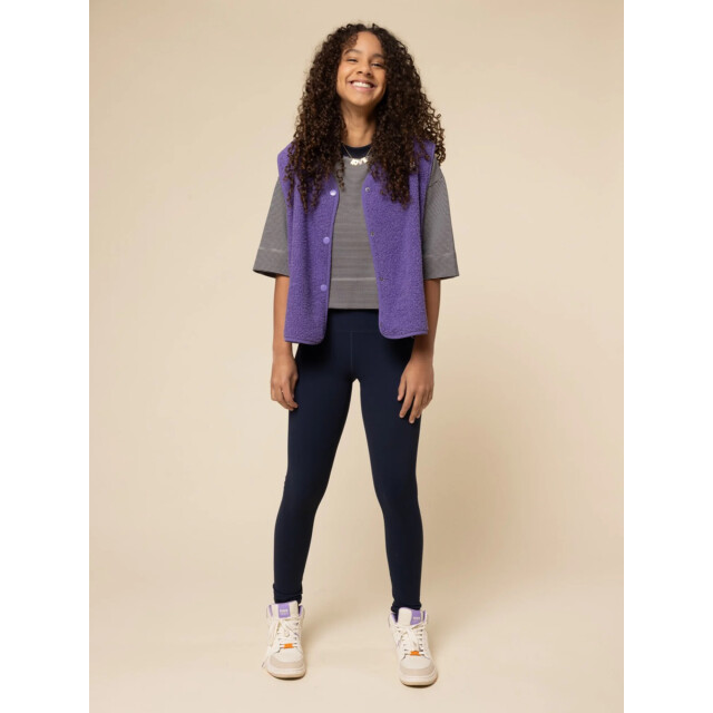 Looxs Revolution Gilet violet teddy voor meisjes in de kleur 2531-5024-183 large