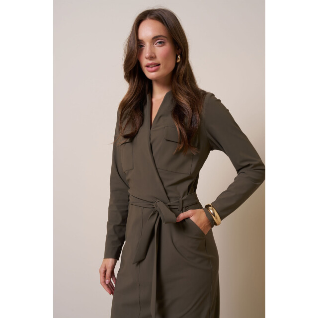 Studio Anneloes jette cargo dress 13406 7400 new army 06313.340.0003 large