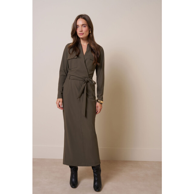 Studio Anneloes jette cargo dress 13406 7400 new army 06313.340.0003 large