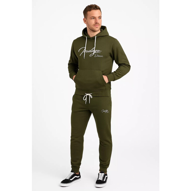 Indigo Denim Denim joggingpak heren kaki ID060-1 large