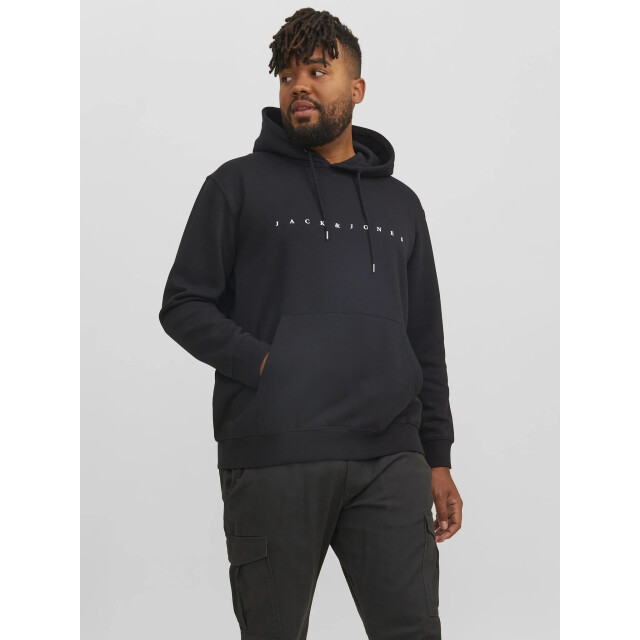 Jack & Jones Heren plus size hoodie jjestar 12243527-Black large