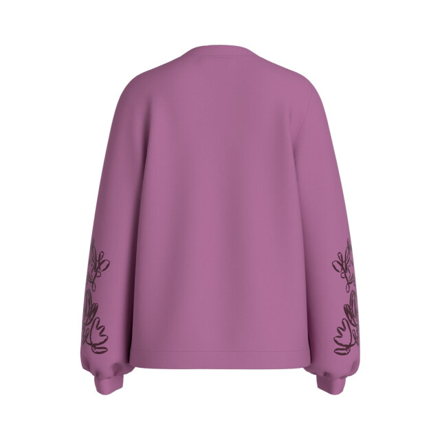 Vila Visiffi emb o-neck ls sweatlc - 4209.60.0006 large