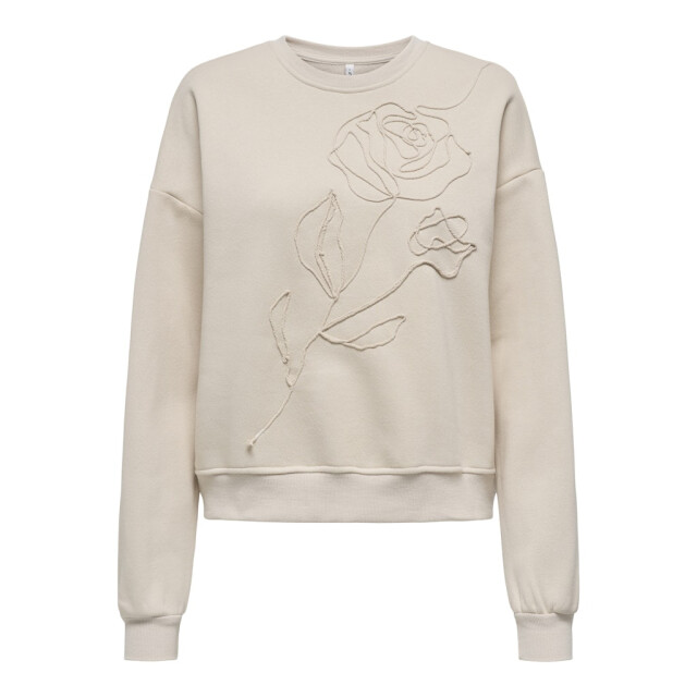 Only Onlelisanna o-neck box swt beige 4209.05.0040 large