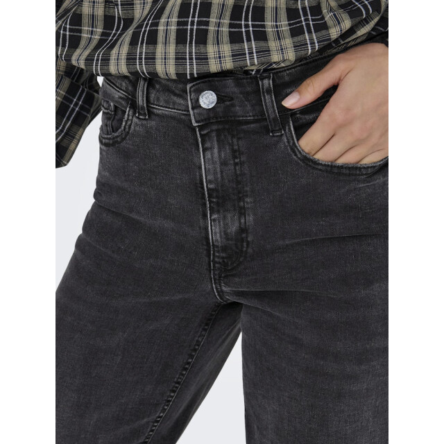 Jacqueline de Yong Jdyfelina-fina hw wide dnm jean darkgrey black denim 4106.81.0013 large