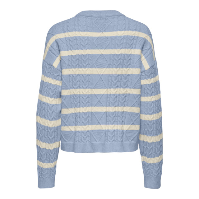 Only Onlkatia ls cable o-neck pullover cc knt dessin 4219.39.0089 large