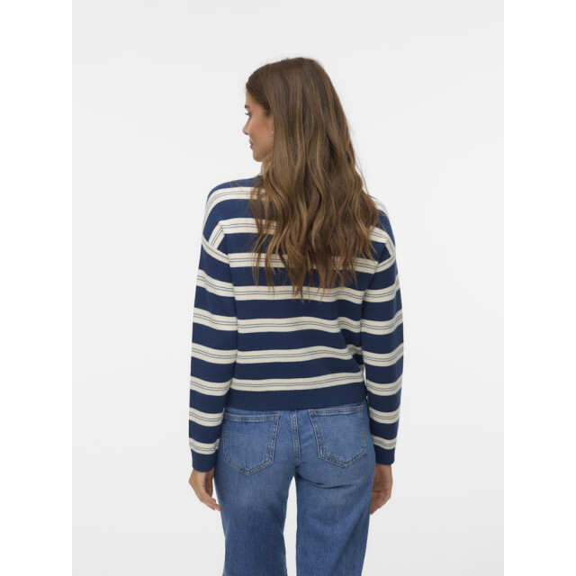 Vero Moda Vmgold stripe ls o-neck cardigan dessin 4249.39.0007 large