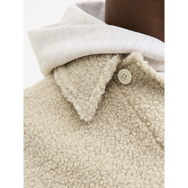 Jack & Jones Jorbleecker teddy overshirt ls beige 5309.05.0021 large