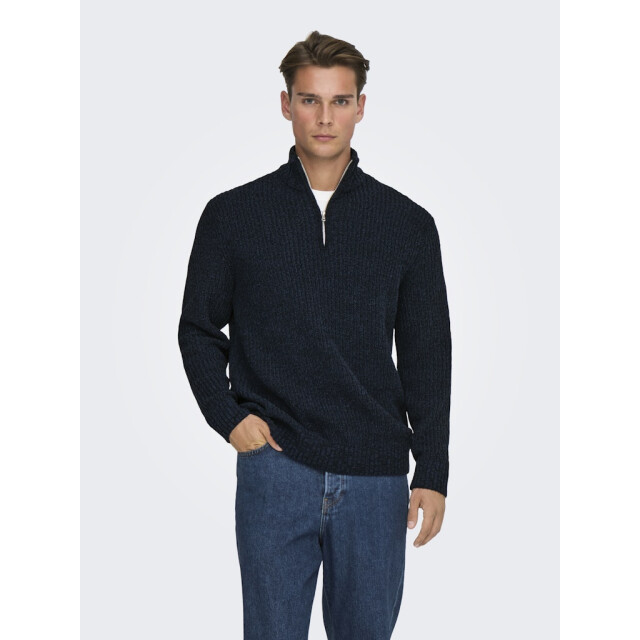 Only & Sons Onsjoin reg ls high neck knit camp raf 5219.33.0036 large