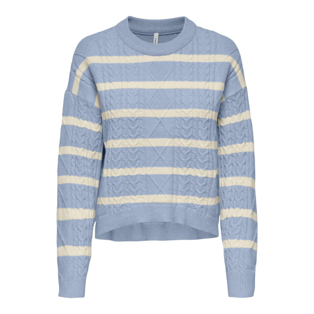 Only Onlkatia ls cable o-neck pullover cc knt dessin 4219.39.0089 large