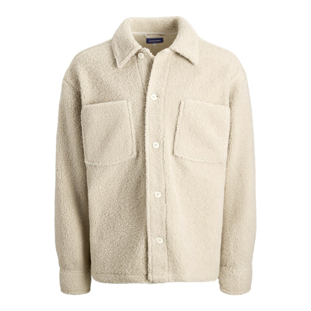 Jack & Jones Jorbleecker teddy overshirt ls beige 5309.05.0021 large