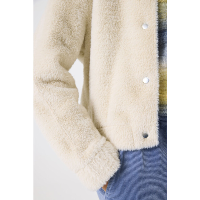 Garcia Jeans Vest teddy ecru 4279.03.0007 large