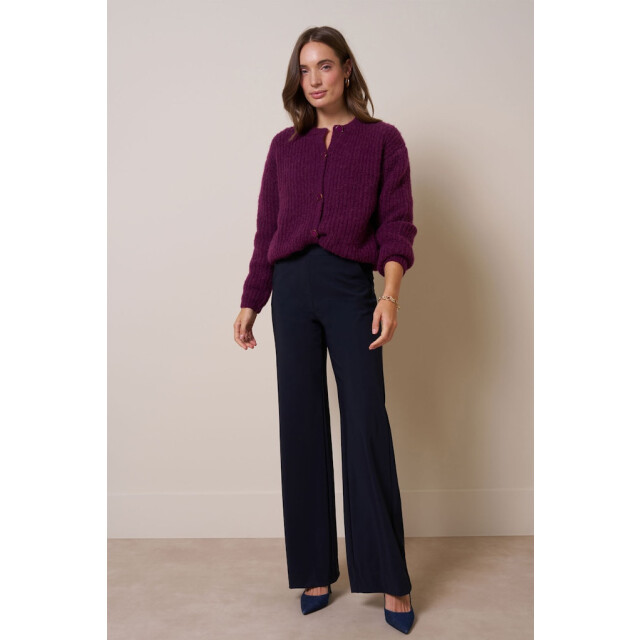Studio Anneloes Luz twill trouser navy 4109.37.0022 large