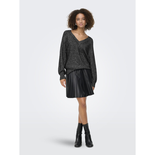 Jacqueline de Yong Jdyaspen life ls v-neck pullover knt dessin 4219.89.0009 large