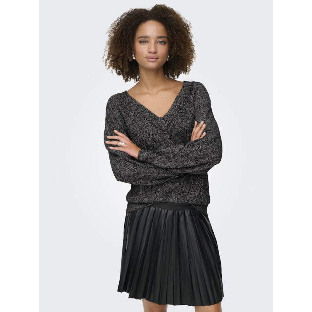 Jacqueline de Yong Jdyaspen life ls v-neck pullover knt dessin 4219.89.0009 large