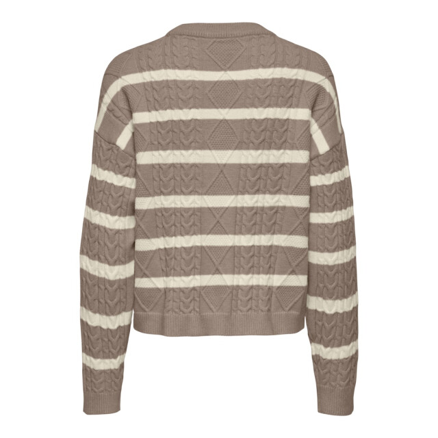 Only Onlkatia ls cable o-neck pullover cc knt dessin 4219.79.0043 large