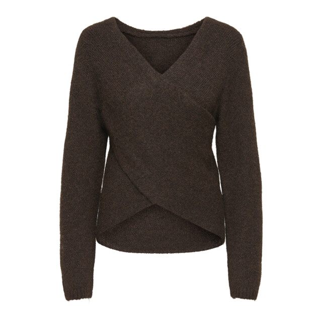 Only Onlzaggie life ls v-necck reversib knt - 4219.70.0008 large