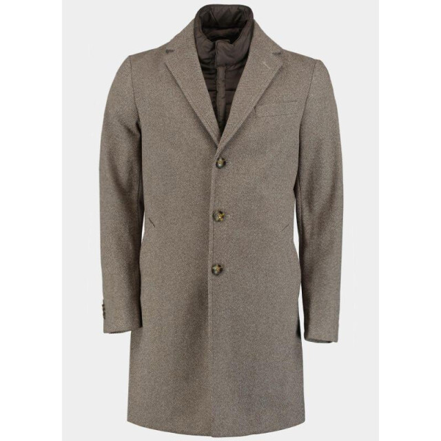 Bos Bright Blue Wollen jas 24301ig09/871 forte 199342 large