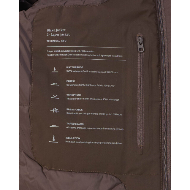 NN07 Blake gewatteerde jas 103182-001-XXL large