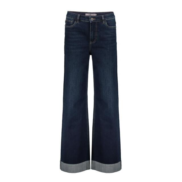 Geisha jeans wide turn-up 51544-10 850 black denim tinted 06511.990.0085 large