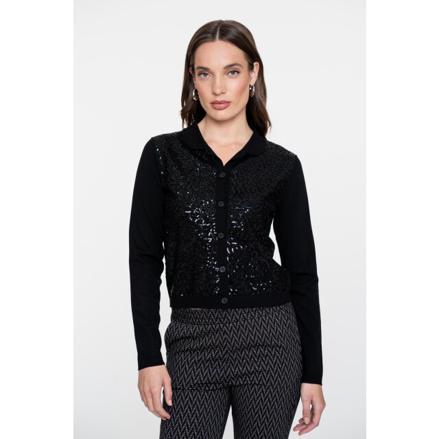 Geisha cardigan sequences 54505-10 999 black 06741.990.0026 large