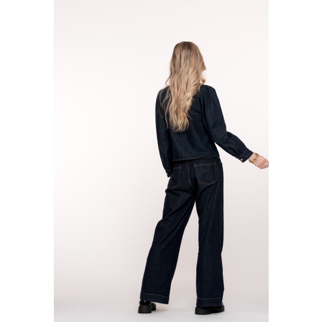 Geisha jeans flair 51521-10 880 dark blue denim stonewash 06511.267.0037 large