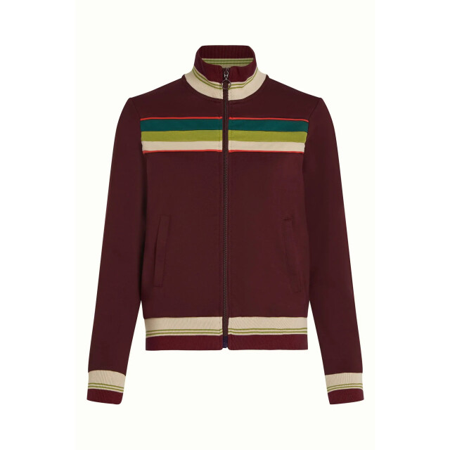 King Louie Colorblock coljack daytona sweat 10119 porto red 10119 large