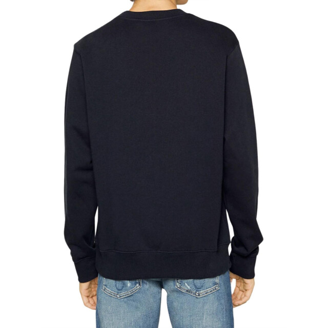 Calvin Klein Sweatshirt met groot logo heren UTNA552_navyblue large