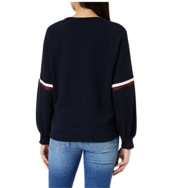 Tommy Hilfiger Dames geborduurd logo sweatshirt UTNA356_navyblue large