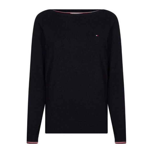 Tommy Hilfiger Dames boot hals sweater top UTNA548_navyblue large