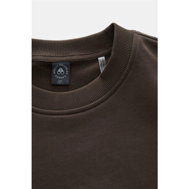 Moose Knuckles Hartsfield crewneck espresso 160679289 large