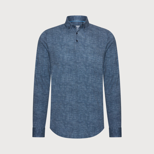 Blue Industry Casual polokraag overhemd | 2802.31-NAVY large
