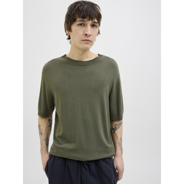 Jack & Jones Jprccwilliam knit crew neck ss sn 12275451 large