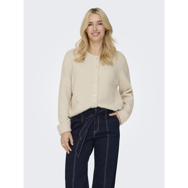 Only Onlmaggie life ls button cardigan cc knt beige 4249.05.0056 large