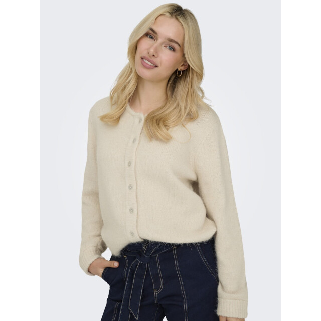 Only Onlmaggie life ls button cardigan cc knt beige 4249.05.0056 large