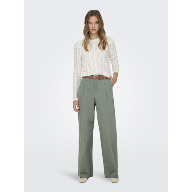 Only Onlmelanie ls o-neck top jrs ecru 4329.03.0008 large