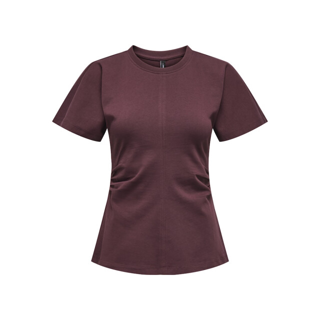 Only Onlmarie life ss ruching top jrs noos bordeaux 4339.47.0030 large