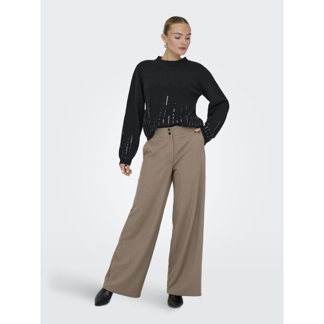 Jacqueline de Yong Jdydora hw wide pant tlr taupe 4109.77.0009 large