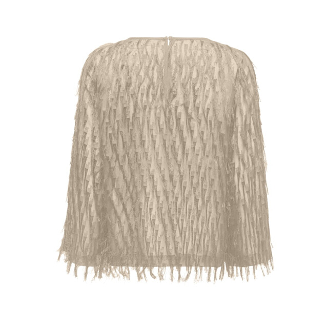 Jacqueline de Yong Jdyfleur ls o-neck top ecru 4389.03.0018 large