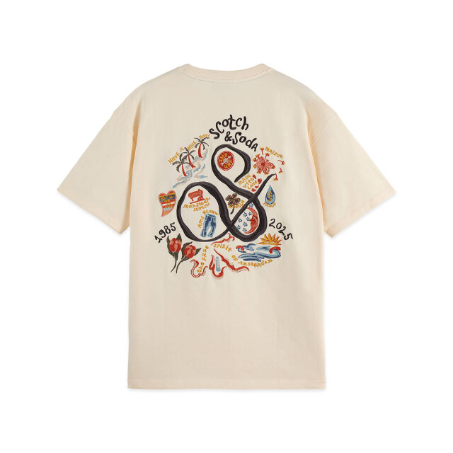 Scotch & Soda T-shirt korte mouw 183077 Scotch & Soda T-shirt korte mouw 183077 large