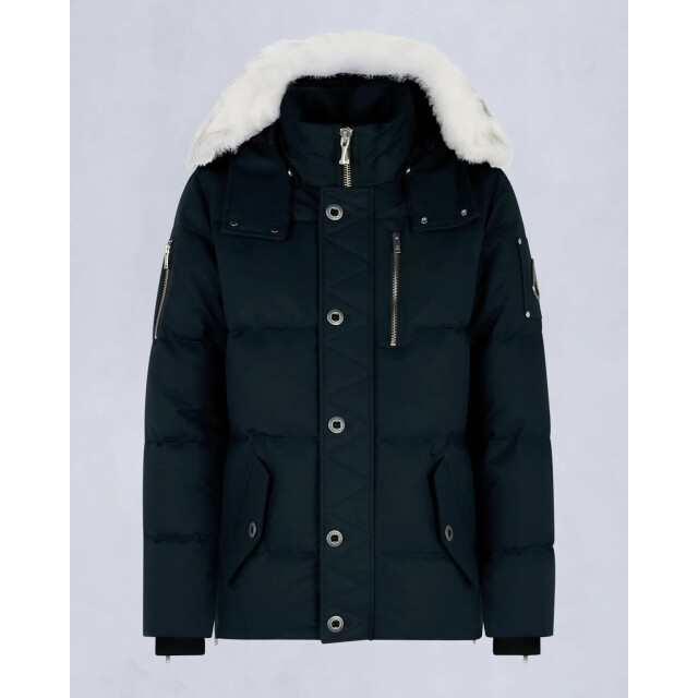 Moose Knuckles Men original 3q jacket natural shearling navy 160696066 large