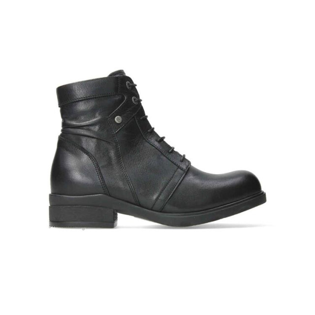 Wolky 02629 Center XW Velvet leather Enkellaarzen Zwart 02629 Center XW Velvet leather large